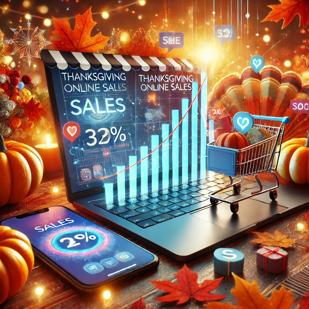 Thanksgiving Online Sales Surge: Strong Start to Holiday Shopping Season