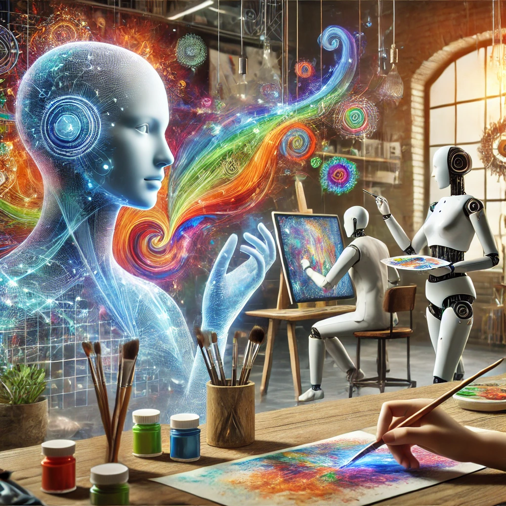 AI in Creative Arts: Redefining the Role of Artists